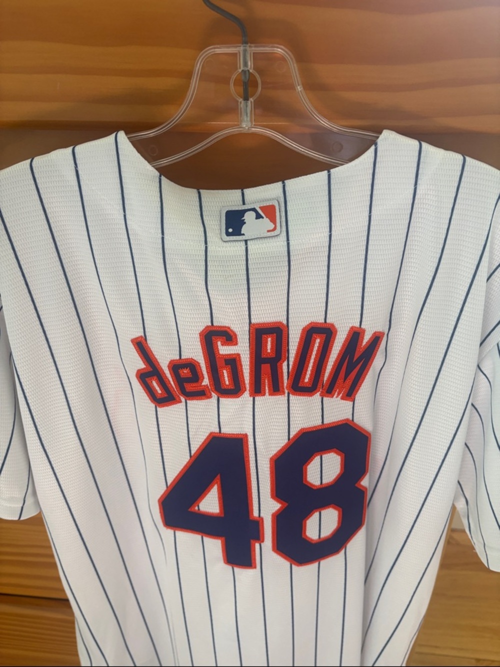 Youth Majestic New York Mets DeGrom jersey size Large 14-16 - Picture 5 of 5